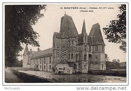 CPA 61 MORTREE - Chateau D O (facade Sud) - Mortree
