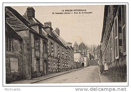 CPA 61 LONGNY - Rue De La Chapelle - Longny Au Perche