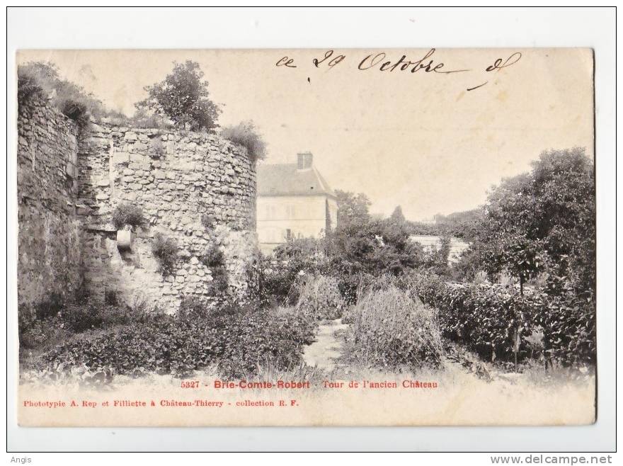 CPA---77----BRIE-COMTE-ROBERT----TOUR----CHATEAU - Brie Comte Robert