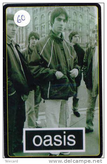 OASIS (60) Telecarte Phonecard  MUSIC MUSIQUE MUZIEK - Musique