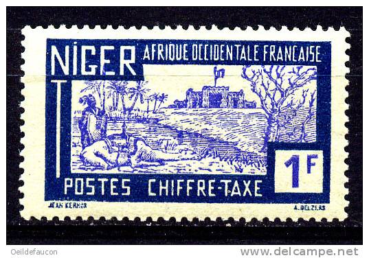 NIGER -Yvert -  T. Taxe 19*  - Cote 1.20 &euro; - Other & Unclassified