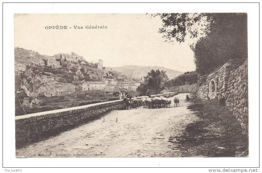 Oppède    -    Vue Générale - Oppede Le Vieux