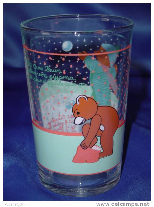 Verre "PETIT OURS BRUN" 1988. - Verres