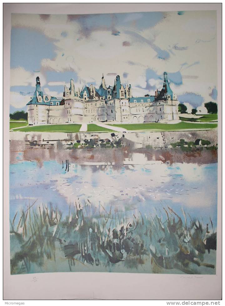 Michel Rodde : Chambord - Lithographies