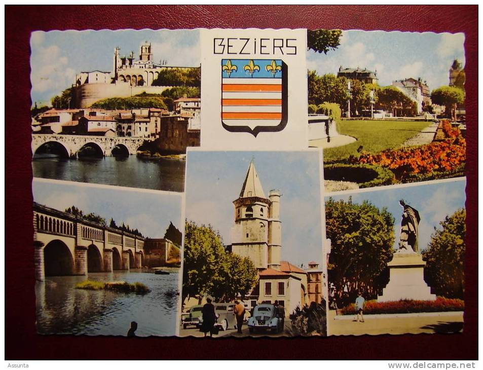 BEZIERS - 5 Vues - Voitures : 4 Cv ..    -     Hérault - Beziers