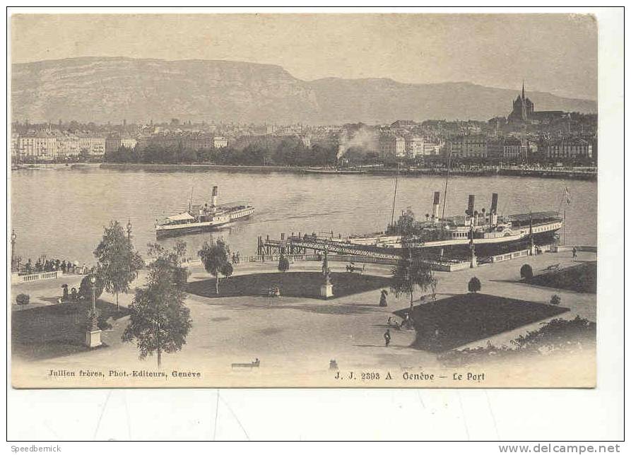 8234 Geneve Le Port . J.J. 2393 - Genève