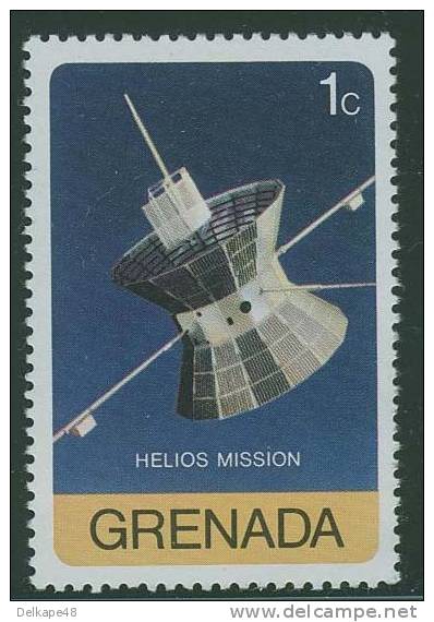 Grenada 1976 Mi 791 ** Helios Satellite - Viking And Helios Space Mission / Helios-Sonnensonde - United States