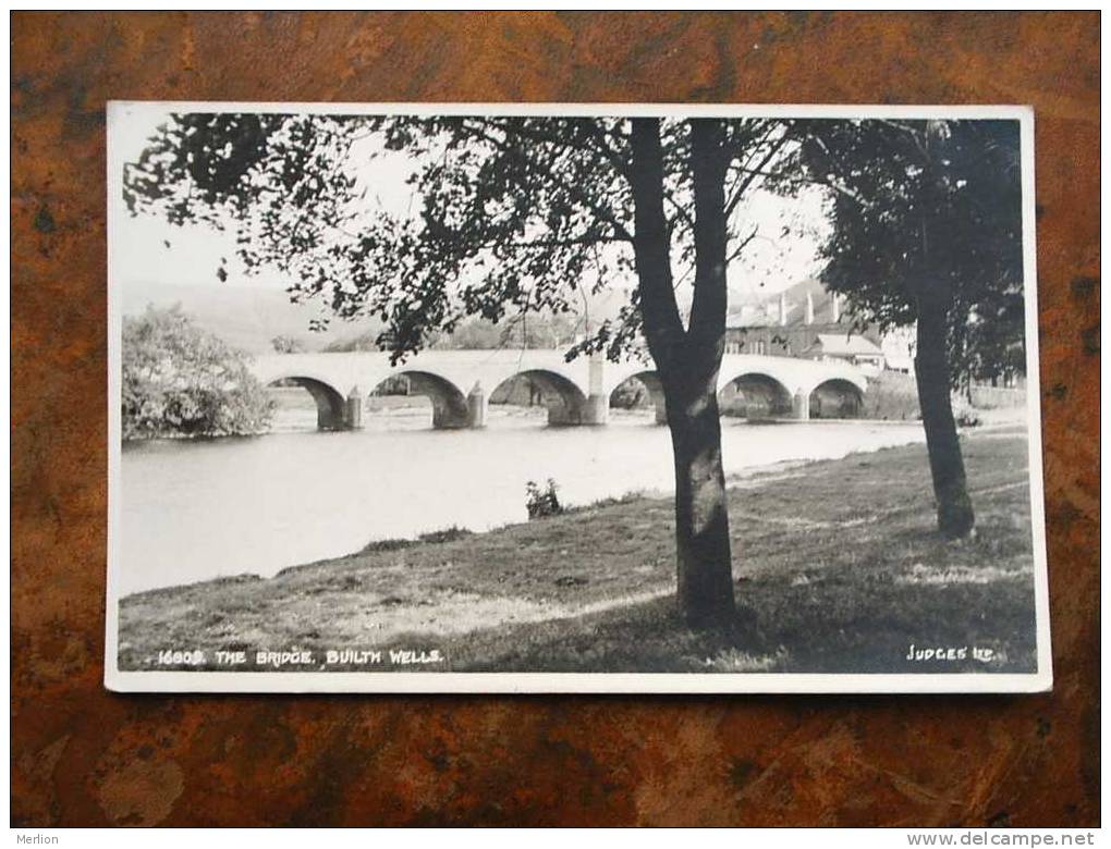 The Bridge , BUILTH WELLS  Cca 1930-    VF D9124 - Breconshire