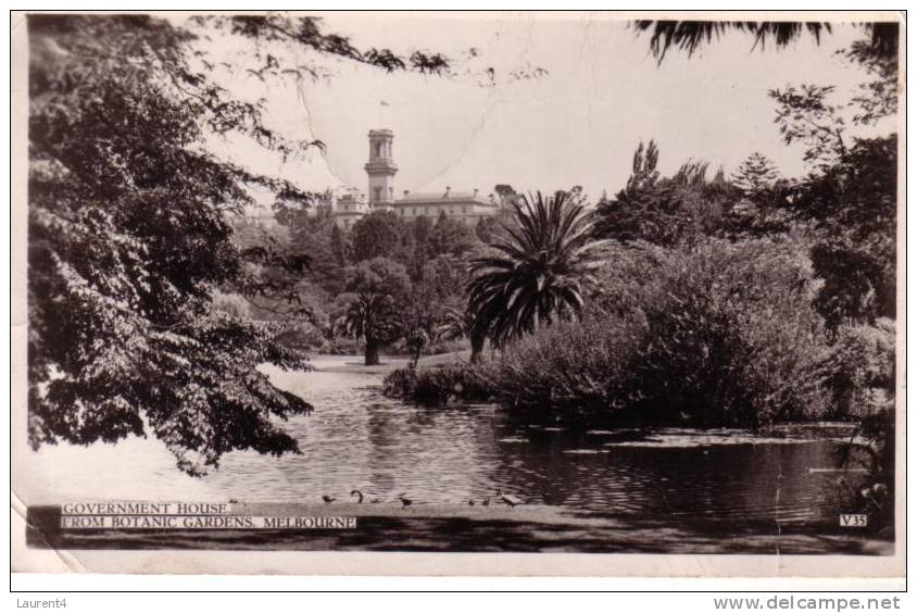Old Postcard Of Australia - Victoria / Carte Ancienne D´Australie - Melbourne - Sonstige & Ohne Zuordnung