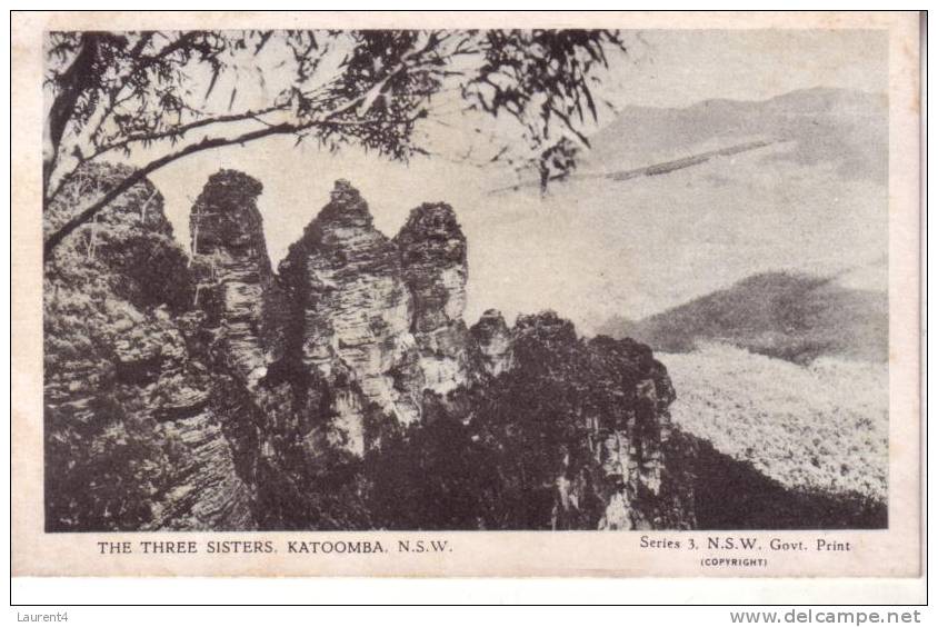 Old Postcard Of Australia - NSW / Carte Ancienne D´Australie - Katoomba - Sonstige & Ohne Zuordnung