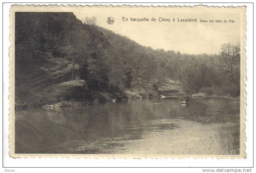 En Barque De CHINY à LACUISINE  Sous Bois Du Hat - Florenville