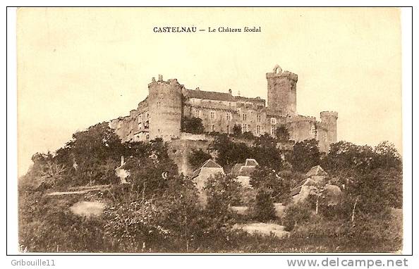 CASTELNAU  -  LE CHATEAU FEODAL - Bretenoux