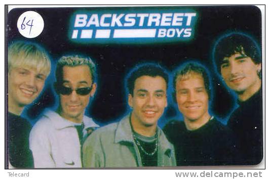Backstreet Boys (64) Telecarte Musique Misic Muziek - Music