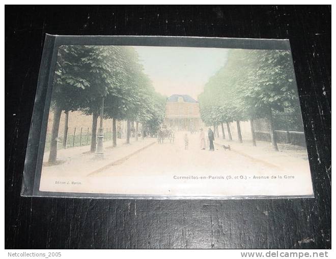 CORMEILLES-EN-PARISIS - AVENUE DE LA GARE - 95 VAL D´OISE - Carte Postale De France - Cormeilles En Parisis