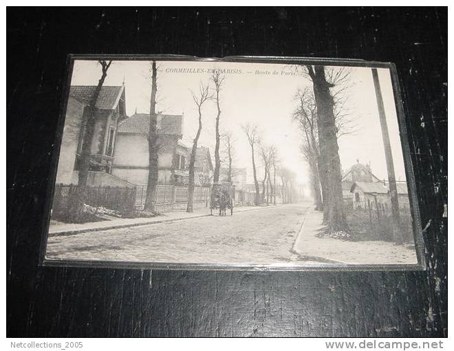 CORMEILLES-EN-PARISIS - ROUTE DE PARIS - 95 VAL D´OISE - Carte Postale De France - Cormeilles En Parisis