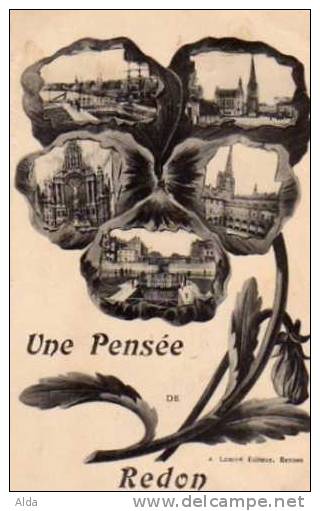 Redon     Une Pensée De Redon - Redon