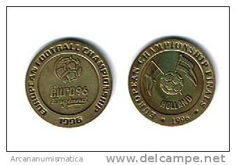 MEDALLA   HOLANDA  EUROPEAN FOOTBALL CHAMPIONSHIP (England) 1996 DL-1535 - Altri & Non Classificati