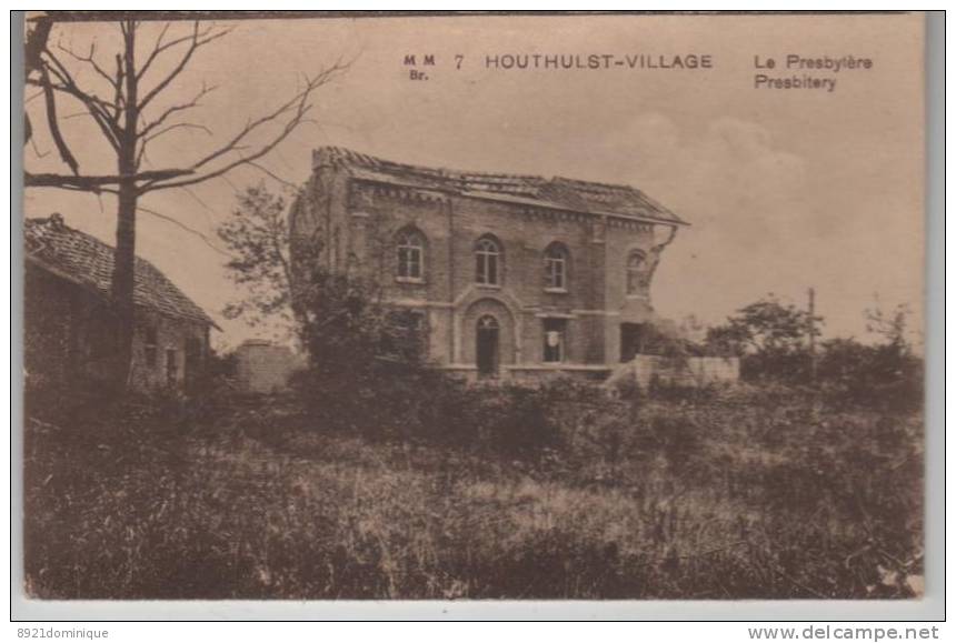 Houthulst - Village - Le Presbytère - Presbitery M M Br 7 - Houthulst