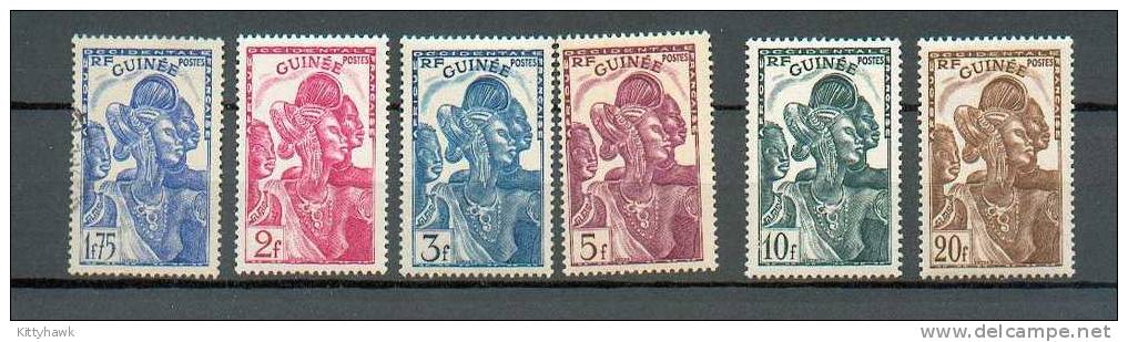 GUI 75  - YT 125 à 146 - Tous * Sauf 139 Et 141 Obli - Unused Stamps