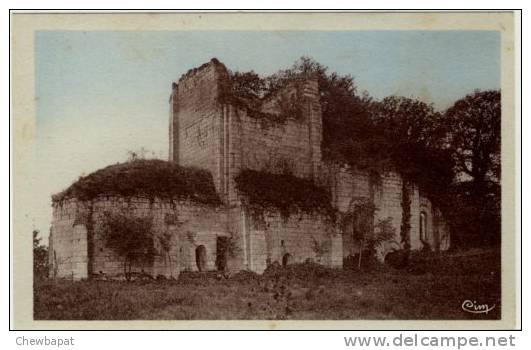 Scorbé-Clairvaux - Ruines De La Chapelle Du Château Haut-Clairvaux (XIIème Siècle) - Scorbe Clairvaux