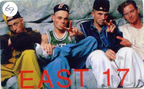 East 17 Telefonkarte Telecarte Phonecard Music Musique Muziek  (69) - Musique