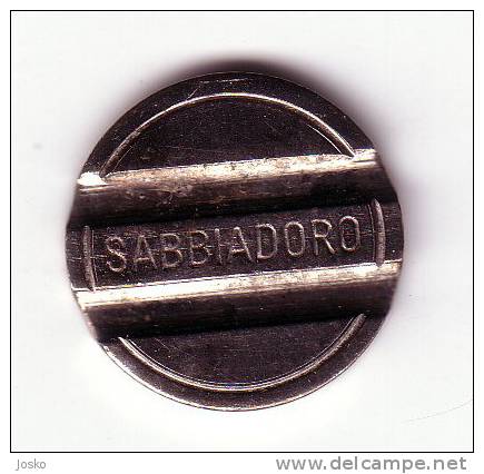 SABBIADORO & BISCIONE ( Italy )  **  Token - Jeton - Tokens - Gettone - Jetons - Gettones * - Otros & Sin Clasificación