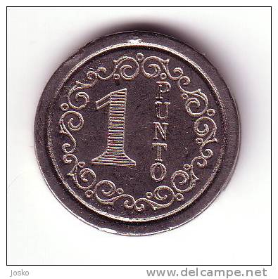 1. PUNTO ( Italy )  **  Token - Jeton - Tokens - Gettone - Jetons - Gettones * - Other & Unclassified