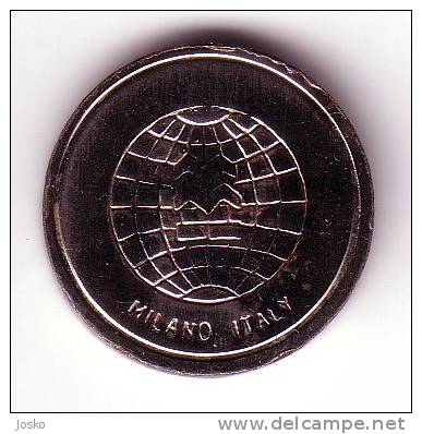 5  ( Milano , Italy )  **  Token - Jeton - Tokens - Gettone - Jetons - Gettones * - Otros & Sin Clasificación