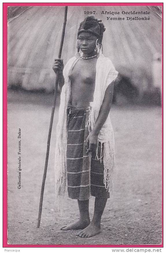 214 - AFRIQUE -  SOUDAN - Femme Djallonké - Soudan