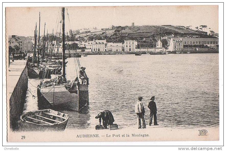 29 AUDIERNE Le Port Et La Montagne - Achat Immédiat - Audierne
