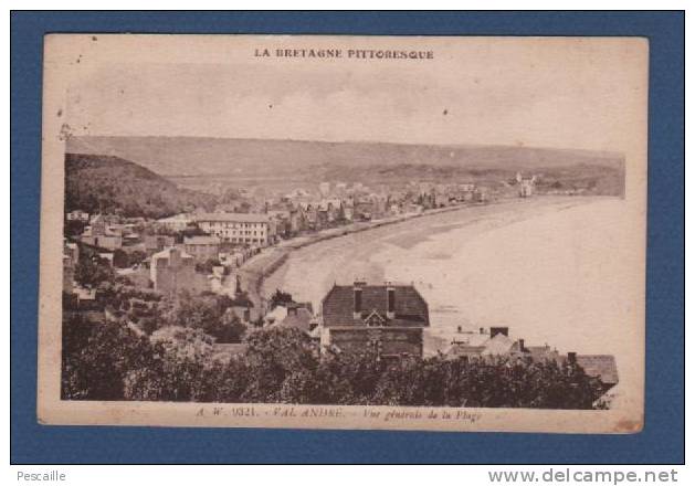 22 - CP CIRCULEE VAL ANDRE - VUE GENERALE DE LA PLAGE - Pléneuf-Val-André