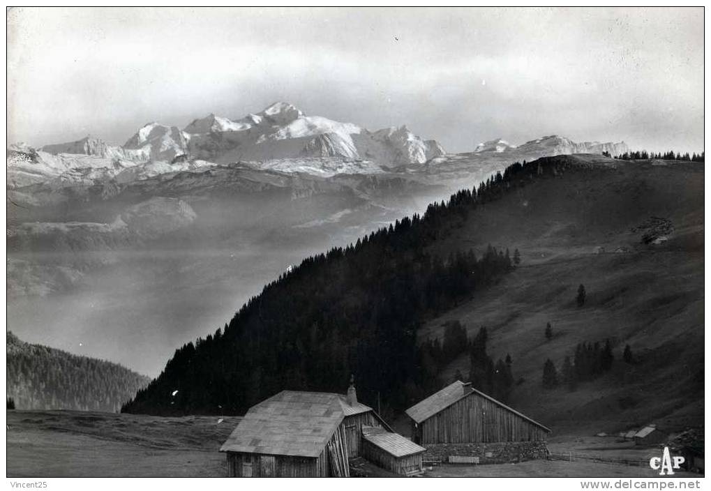 Gex Col De La Faucille ..montblanc.chalets Et Fermes ****rare - Gex