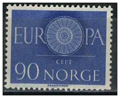 PIA - CEPT - 1960 - NORVEGIA - (Un 407) - Unused Stamps