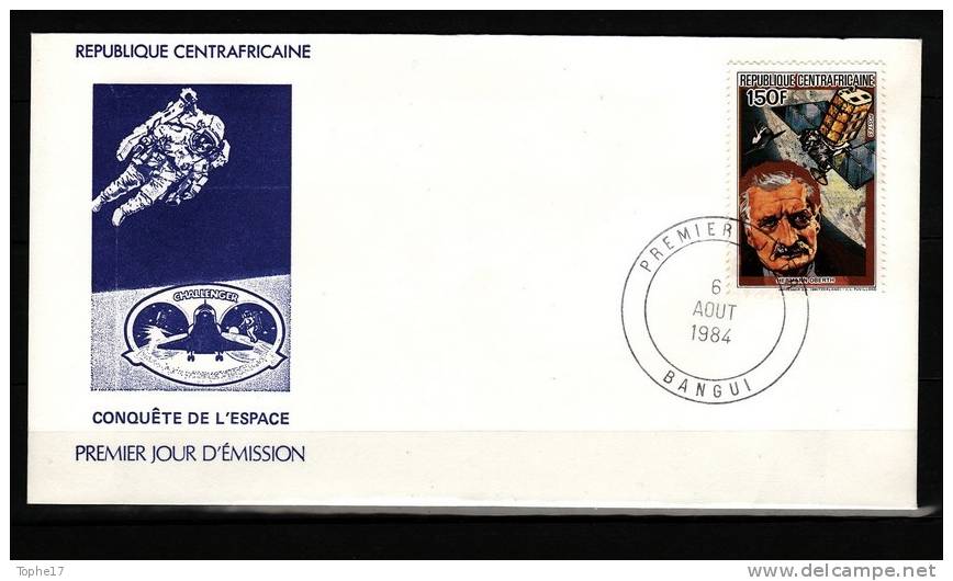 Centrafrique -1984 - Y&T 632  FDC - Afrique