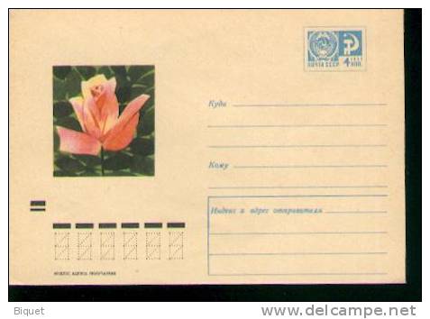 EXCELLENT Entier Postal Russe Neuf Sur Les Roses (8) - Rosas