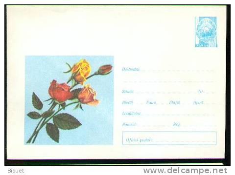 Entier Postal Roumain (8) - Rosas