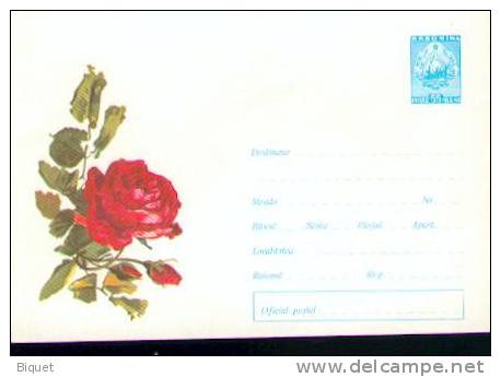 Entier Postal Roumain (9) Sur Les Roses - Rosen
