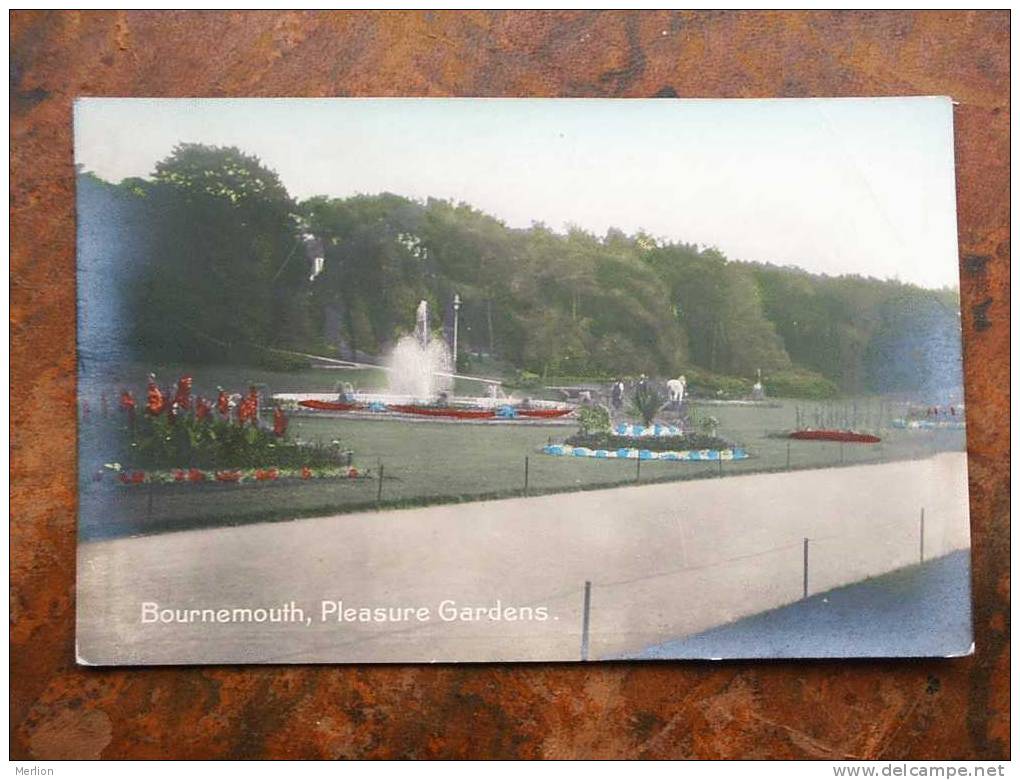 Bournemouth Pleasure Gardens     Cca 1910-  VF-   D9513 - Bournemouth (depuis 1972)