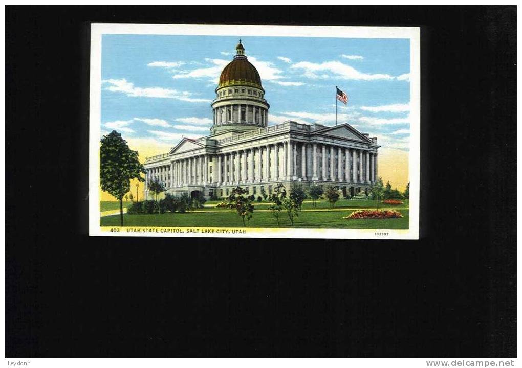 Utah State Capital, Salt Lake City, Utah - Salt Lake City