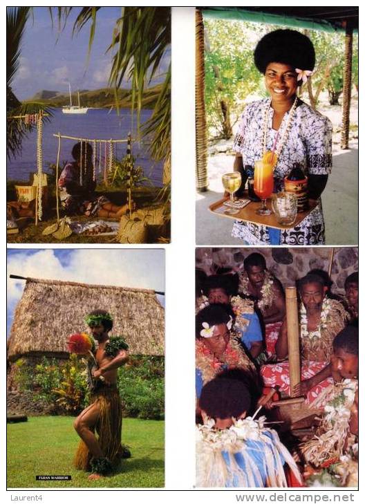 Cartes De L´ile De Fidji - Fiji Island Postcards - Fiji