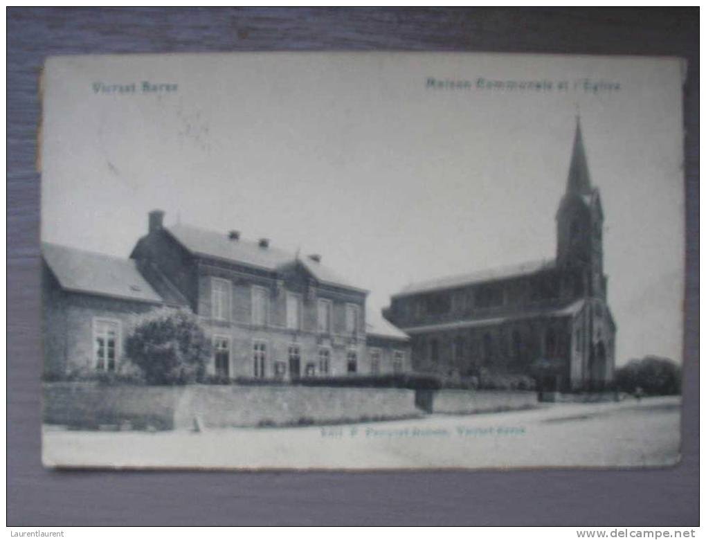 VIERSET BARSE - La Maison Communale Et L´église - Modave