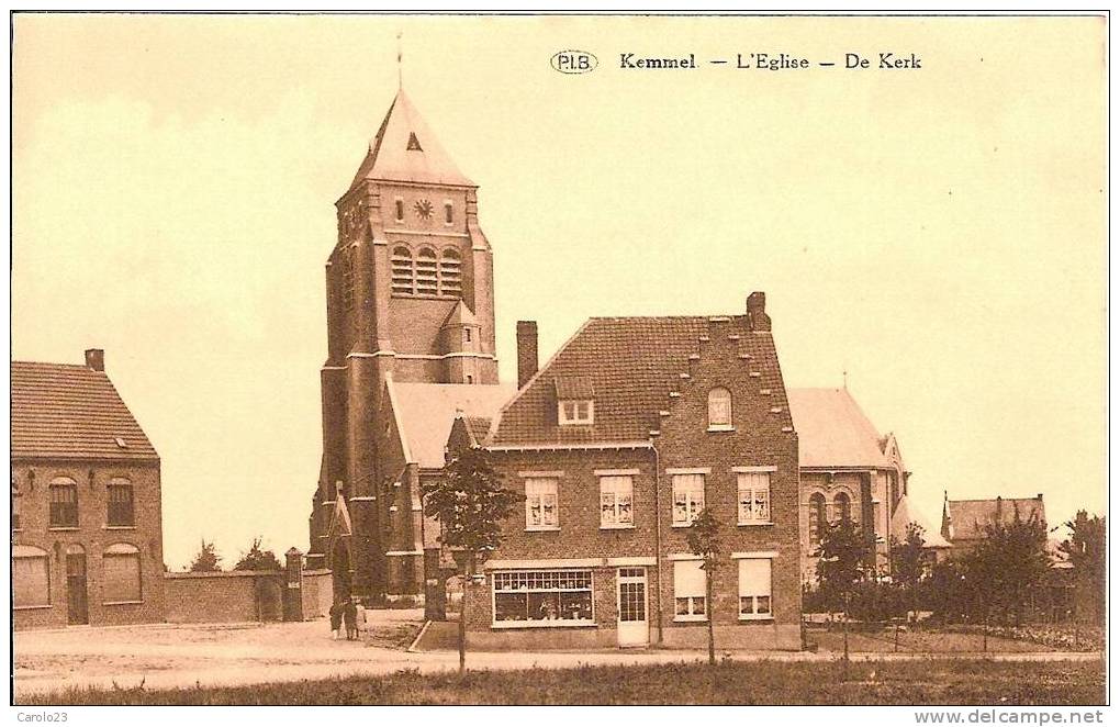 KEMMEL  :  L' EGLISE  -  DE  KERK - Heuvelland