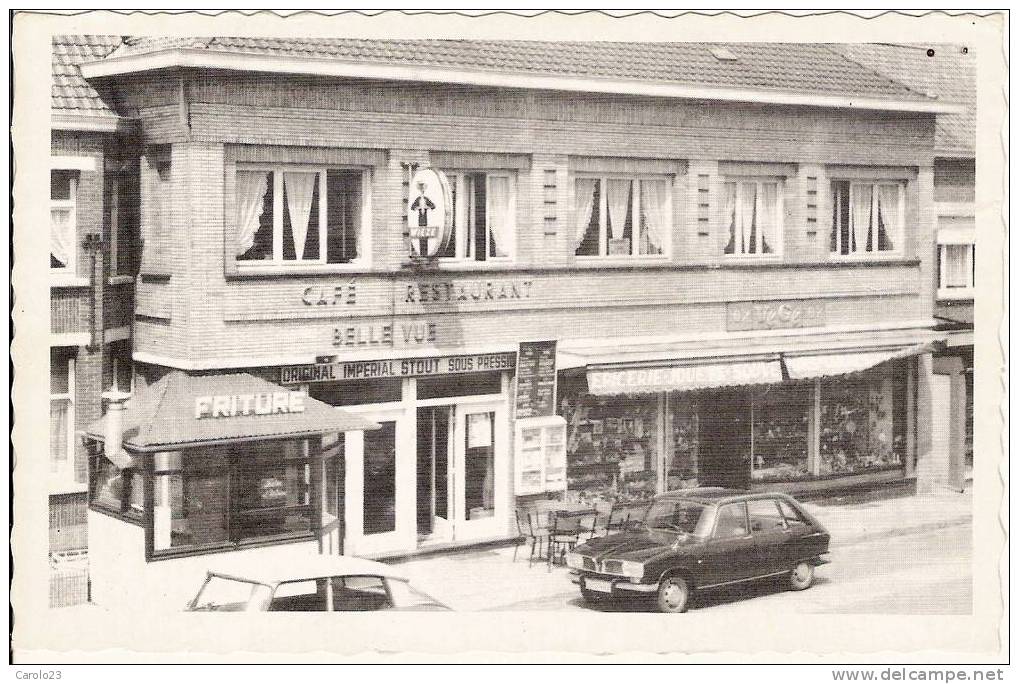 WESTOUTER  : CAFE- RESTAURANT " BELLE- VUE " - PANORAMA MERVEILLEUX  AVEC OLDTIMERS - Heuvelland