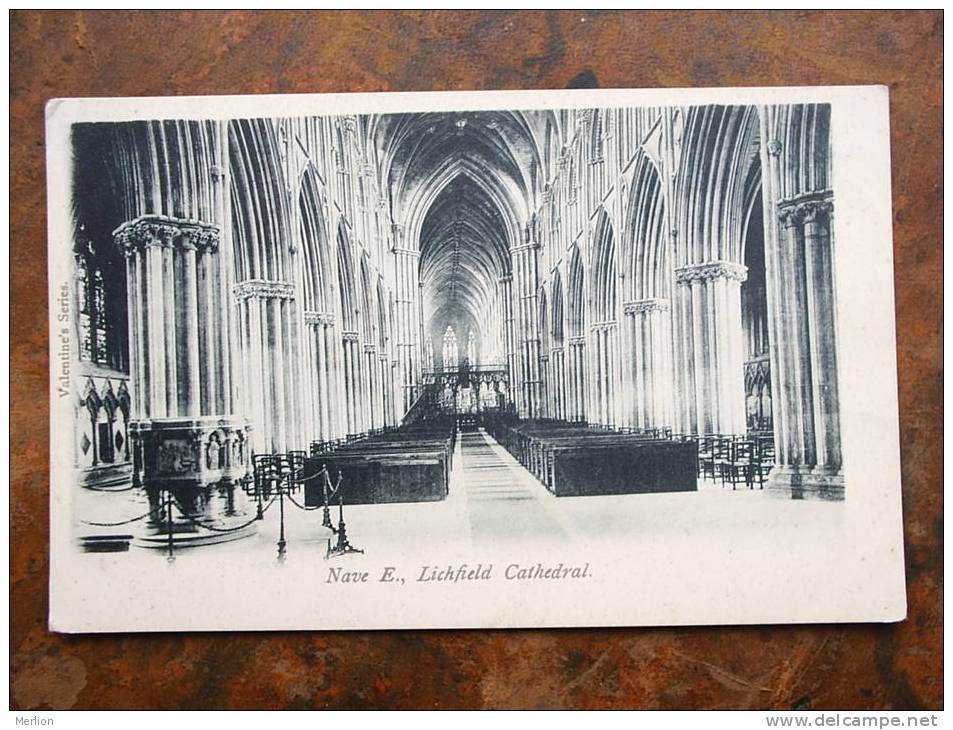 LICKFIELD  Nave E., Cathedral   Cca 1908-  F    D9563 - Otros & Sin Clasificación