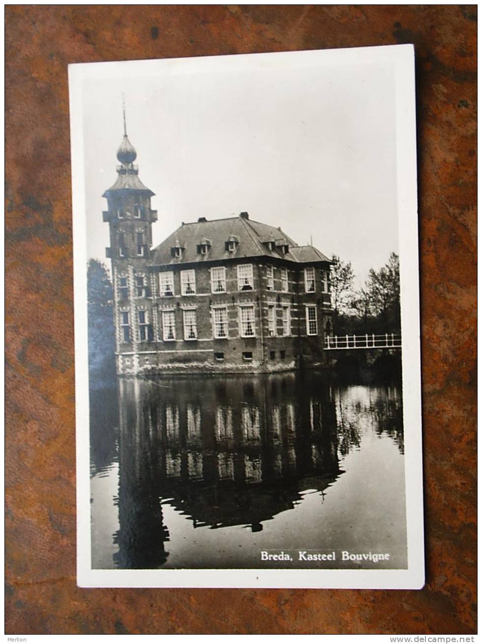 BREDA, Kasteel Bouvigne, RPPC  Cca 1950-  VF    D9568 - Breda