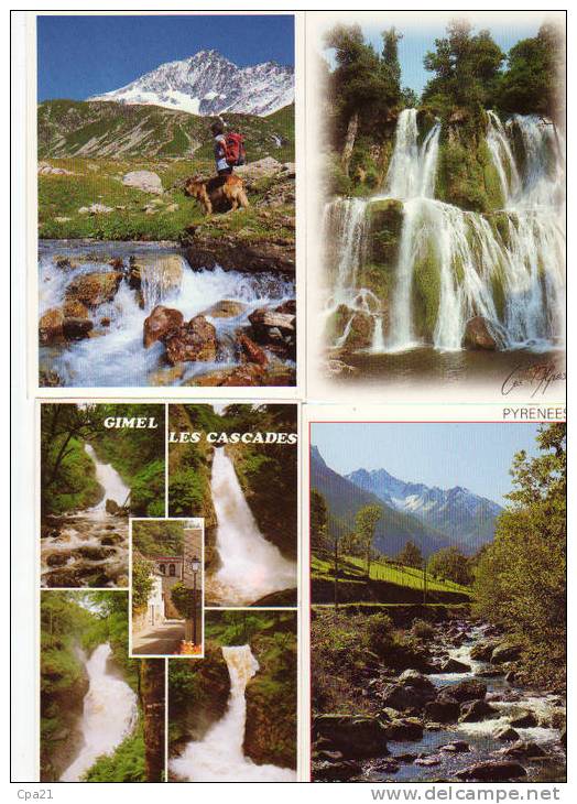 LES CASCADES En FRANCE Lot De 40 Cartes Postales Lot Très Varié - 5 - 99 Cartes