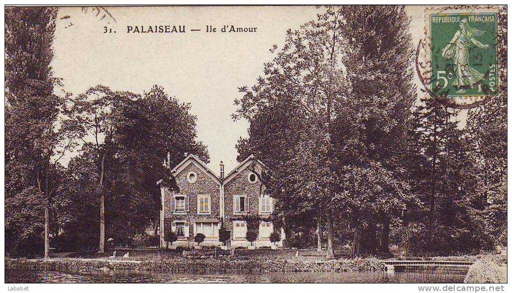 PALAISEAU N° 31 L ILE D AMOUR - Palaiseau