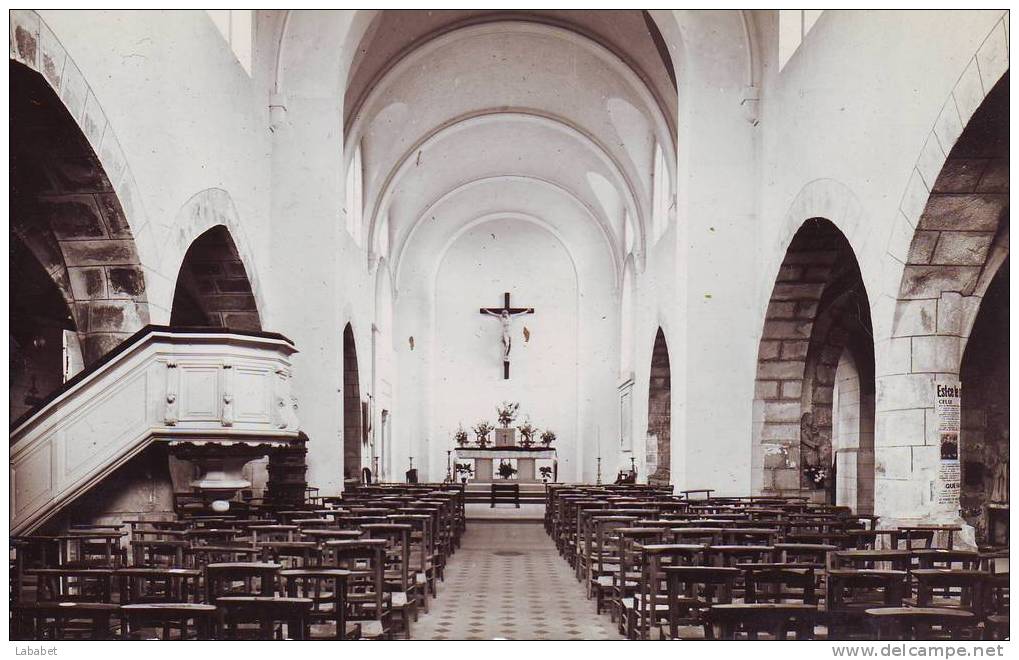 ST  CHERON     INTERIEUR DE L EGLISE - Saint Cheron