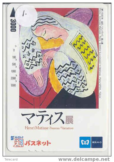 Carte Art Peinture Henri MATISSE Glaneuses Kunst Painting (1) - Painting