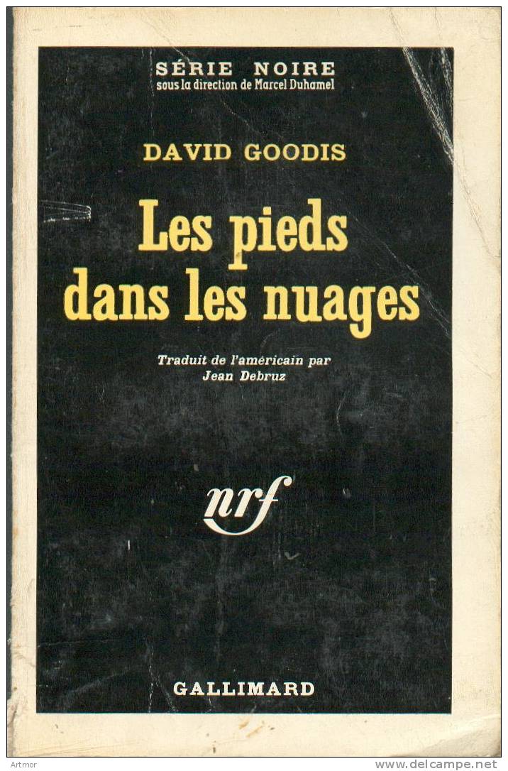 N° 691 - EO 1962 - GOODIS - LES PIEDS DANS LES NUAGES - Série Noire